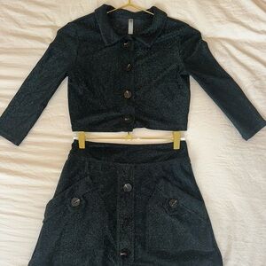 DEVON WINDSOR Sparkling Black Ensemble